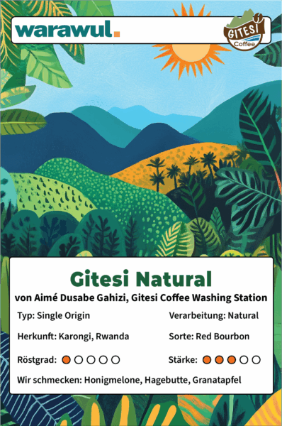 FILTERKAFFEE - Gitesi Natural – Bild 2